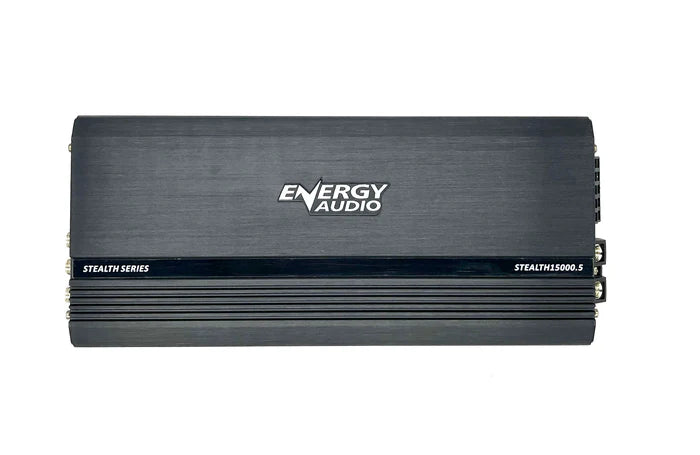 Soundmatch Energy Audio STEALTH15000.5 15000W 100RMSx4 550RMSx1 5-Channel Amplifi ...