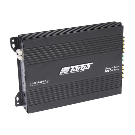 Targa TG-H18600.1D Hitman 18600W 1000RMS Monoblock Amplifier