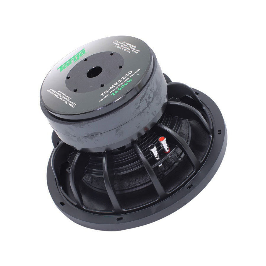 Targa Mamba Series TG-MB124D 12" 26000W Subwoofer