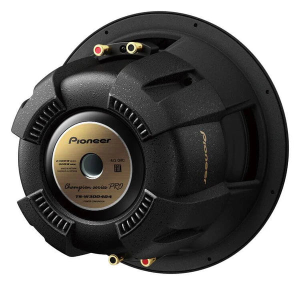 Pioneer TS-W3004D4 12" 2400W 800RMS DVC Champion Series Subwoofer