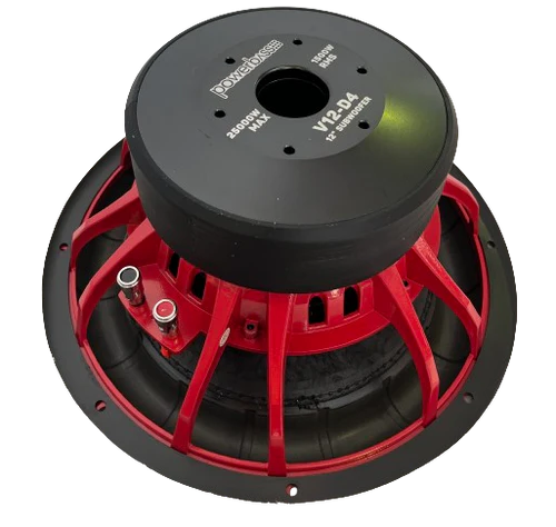 Powerbass V12-D4 12" Inch DVC 25000W Subwoofer