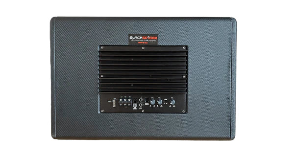 BlackSpider BSW-B12A BOXED 12" SUB+BOX+AMP 12000W 1200W RMS