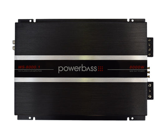 Powerbass WS-8000.1 8000W Monoblock Amplifier