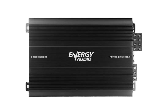 Energy Audio FORCE-LITE6000.4 6000W 4X60RMS 4 Channel Amplifier