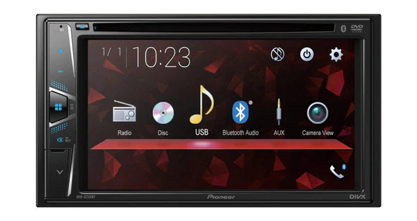 Pioneer AVH-G225BT BT/DVD/CD/AUX/USB Double Din Radio