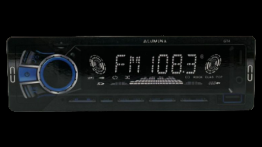 Lumina GT4 Single Din Head Unit