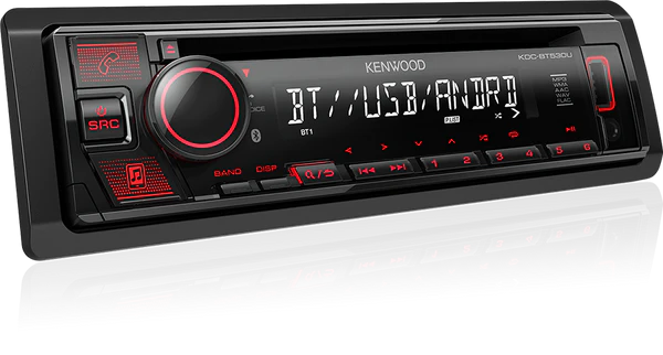 Kenwood KDC-BT530U BT/USB/CD Single Din Radio
