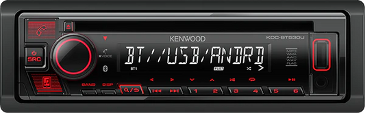 Kenwood KDC-BT530U BT/USB/CD Single Din Radio