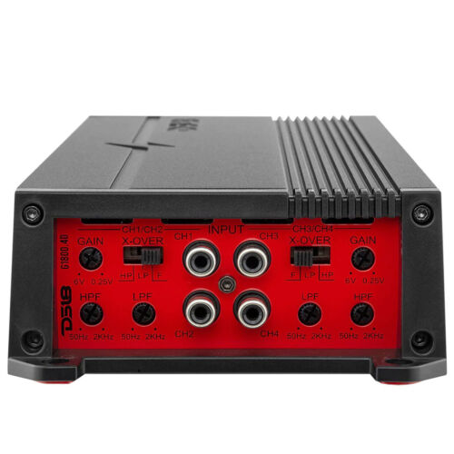 DS18 G18000D4 1800W 4-Channel Class D Full Range Amplifier
