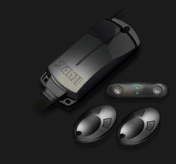 Sanji ZX120MK3-E Remote Alarm / Immobilizer With Fitment